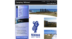 Desktop Screenshot of camping-mihinoa.com