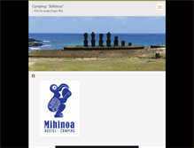 Tablet Screenshot of camping-mihinoa.com
